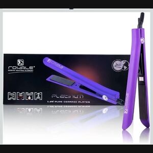 Royale Purple Hair Straightener New in Box